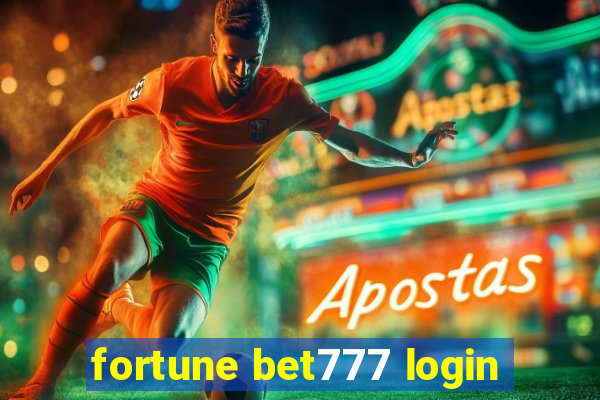 fortune bet777 login